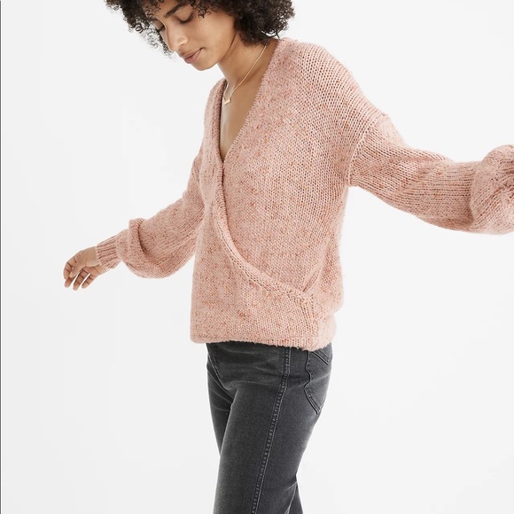 Beresford Wrap-Front Pullover Sweater - Picture 2 of 2